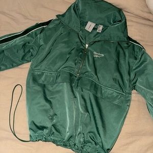 Reebok x forever 21 cropped jacket